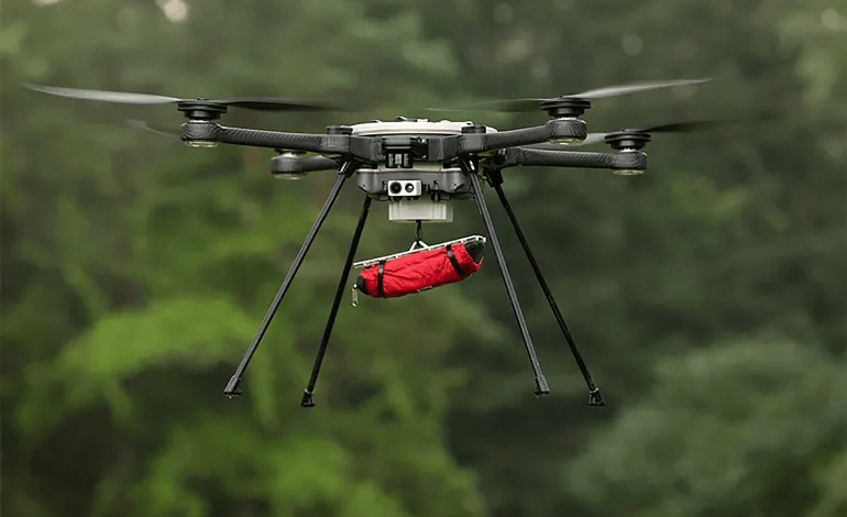 الطائرة المسيّرة وسيلة أسرع وأكفأ في الكوارث