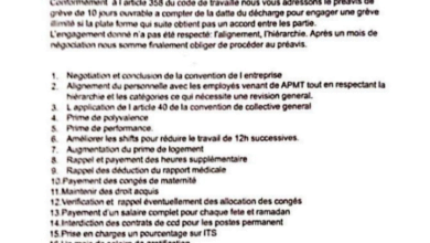 إضراب عمال شركة الحاويات في ميناء الصداقة