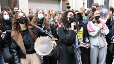 الاحتجاجات الطلابية المناهضة لحرب غزة تعطل جامعة عريقة في باريس