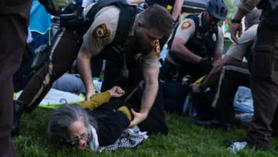 اعتقالات جماعية للمحتجين بجامعة واشنطن وتوقيف مرشحة رئاسية سابقة