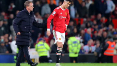 رسالة صادمة من رونالدو إلى مدرب مانشستر يونايتد السابق