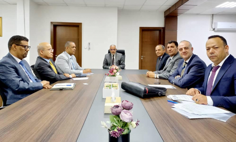 جلسة مناقشة لبروتوكول مشروع بناء شبكة قطارات نواكشوط