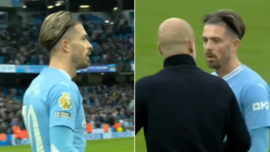 لوم غوارديولا لغريليش يثير استغراب الجماهير واستنكار الإعلام