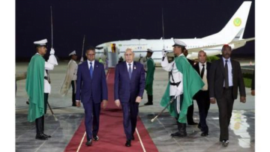 الرئيس غزواني يعود إلى نواكشوط قادما من العاصمة الرواندية كيغالي