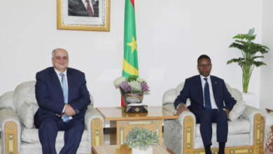 ولد بلال يبحث مع السفير السوري تطوير العلاقات بين البلدين