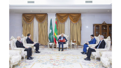 غزواني يتسلم دعوة للمشاركة في قمة العشرين المقبلة