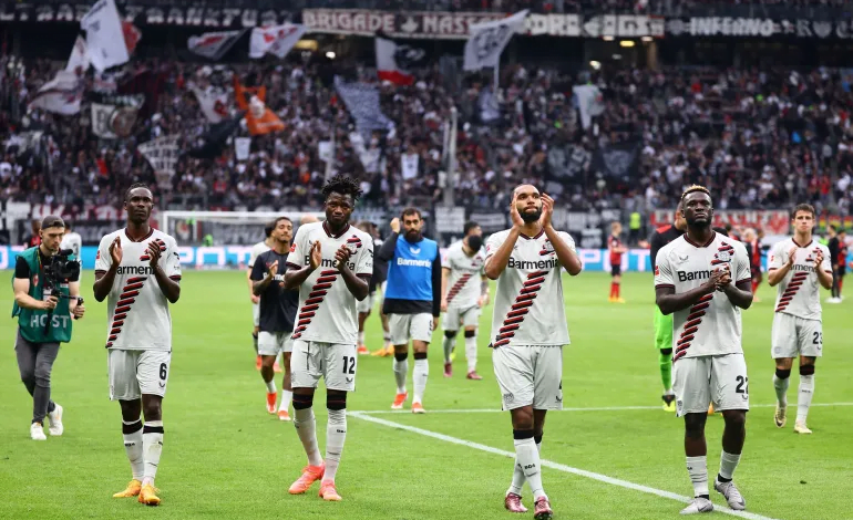 ليفركوزن يحقق رقما قياسيا بخماسية بمرمى فرانكفورت