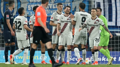 ليفركوزن يرفع سلسلته التاريخية الخالية من الهزائم إلى 50 مباراة