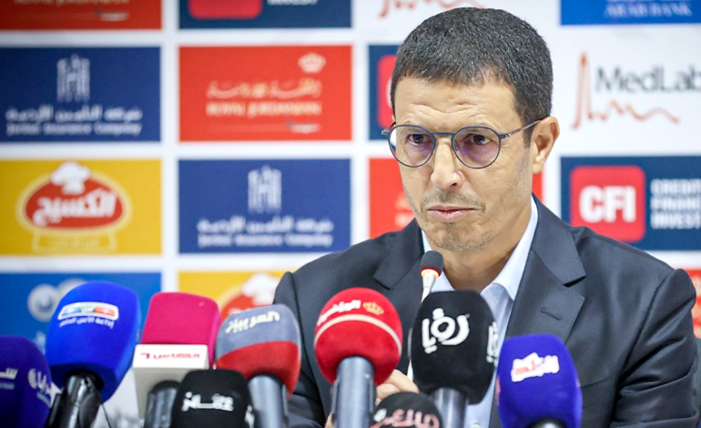 المغربي سلامي مدرب الأردن: بلوغ مونديال 2026 حُلم للنشامى
