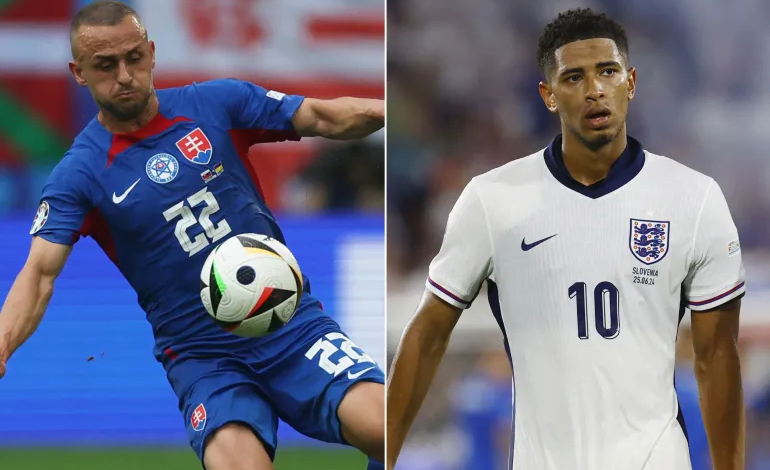 موعد مباراة إنجلترا ضد سلوفاكيا بثمن نهائي يورو 2024 والقنوات الناقلة