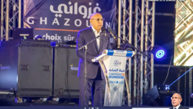 غزواني أمام سكان الحوض الشرقي: بلادنا قادرة على حماية مواطنيها